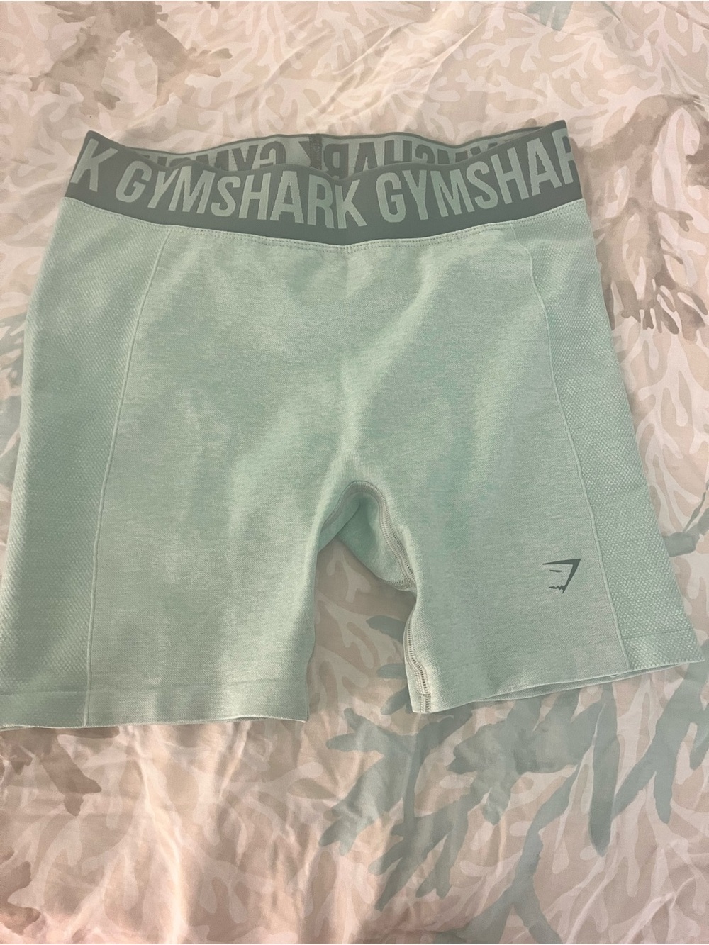 Gymshark Light Mint Seamless Flex Shorts